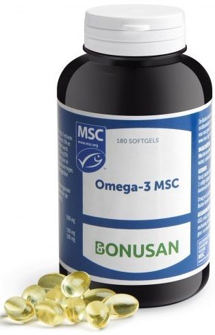 Omega-3 MSC 180 softgels Bonusan