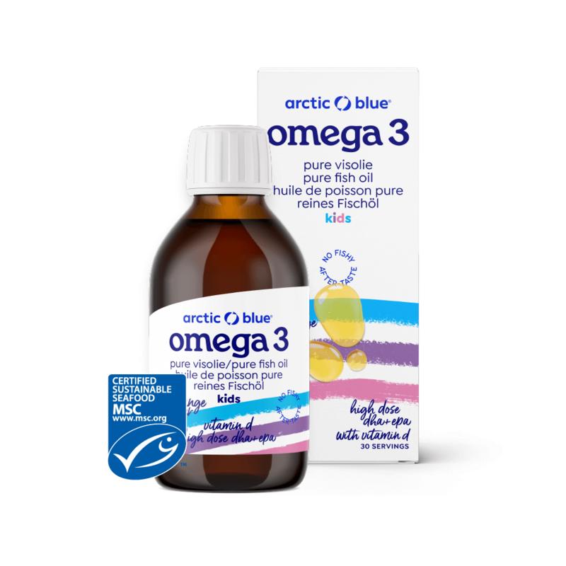 Omega 3 Pure Visolie Kids MSC 150 ml - Arctic Blue