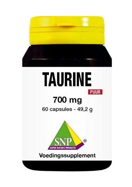Taurine 700 mg PUUR 60 capsules SNP