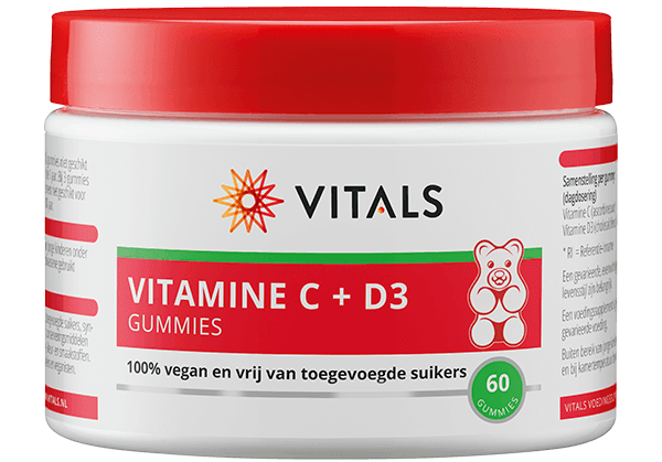 Vitamine C en D3 Gummies 60 stuks