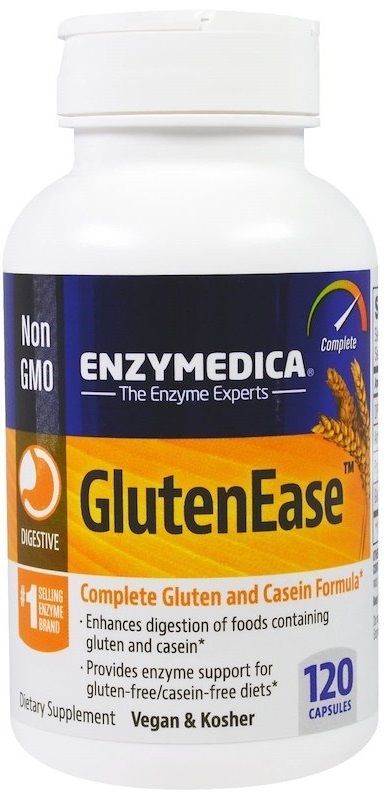 GlutenEase 120 capsules - Enzymedica