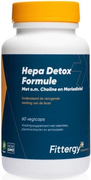 Hepa Detox Formule 60 capsules Fittergy