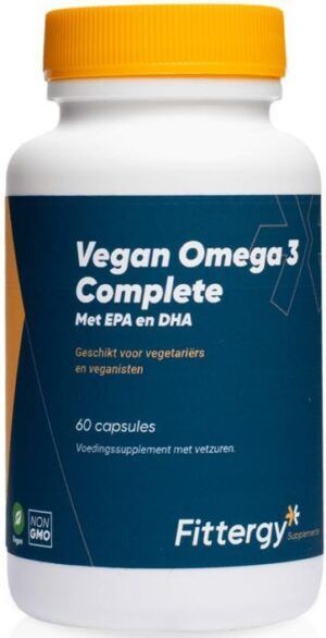 Vegan Omega 3 Complete 60 capsules Fittergy
