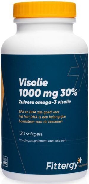 Visolie 1000 mg 30 Procent 120 softgels Fittergy