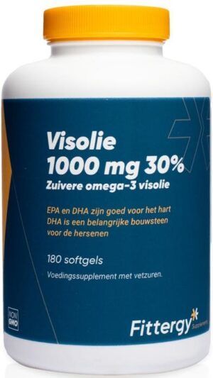 Visolie 1000 mg 30 Procent 180 softgels Fittergy