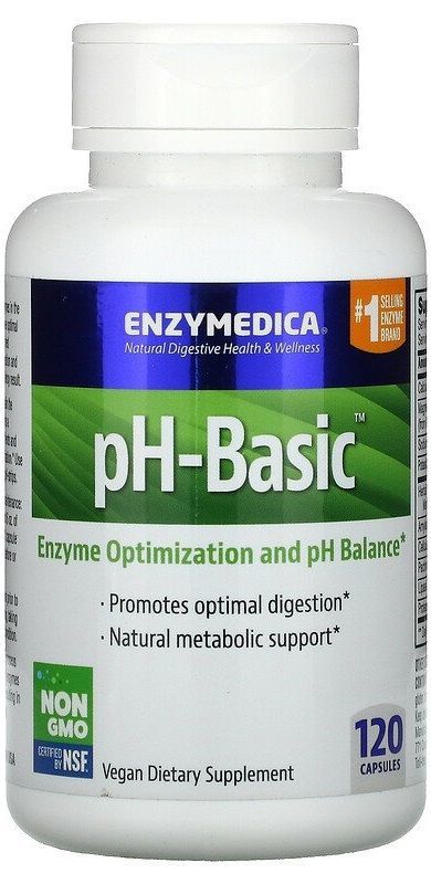 pH-Basic 120 capsules - Enzymedica