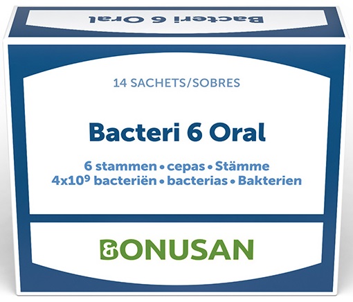 Bacteri 6 Oral 14 sachets - Bonusan