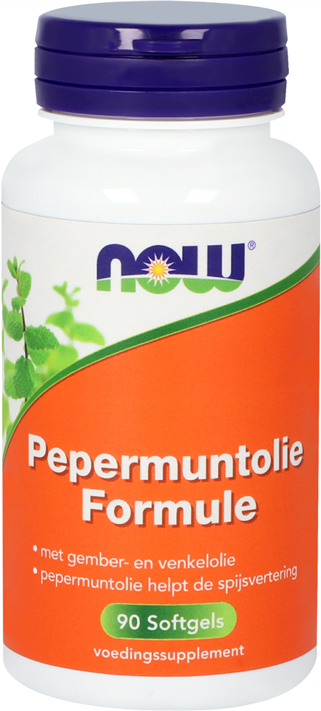 Pepermuntolie Formule 90 softgels - Now