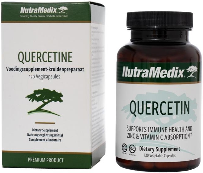 Quercetine 250 mg 120 capsules - Nutramedix