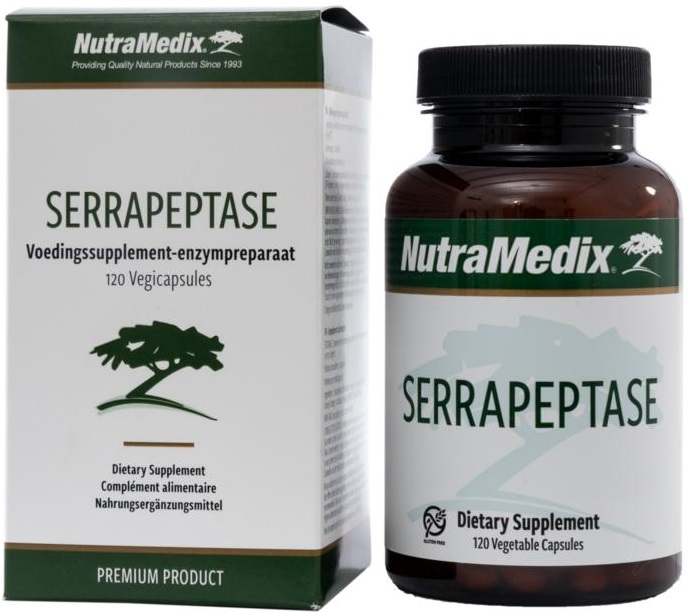 Serrapeptase 120 capsules - Nutramedix