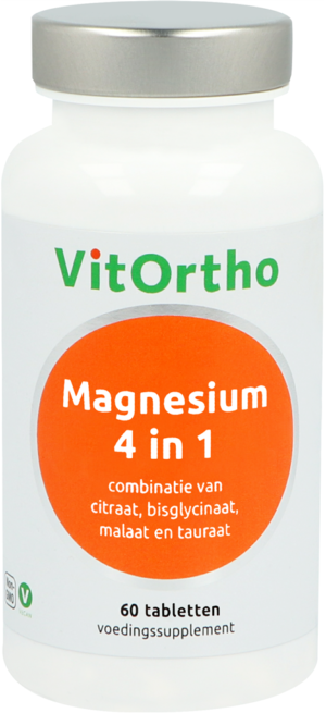 Magnesium 4 in 1 60 tabletten - VitOrtho