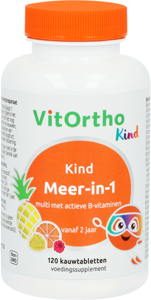 Meer in 1 Kind 120 kauwtabletten - VitOrtho