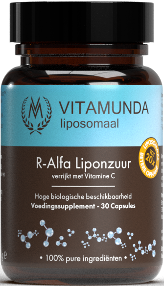 R-Alfa Liponzuur Liposomaal 30 capsules - Vitamunda