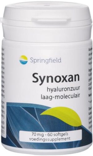Synoxan Hyaluronzuur 70 mg 60 softgels - Springfield