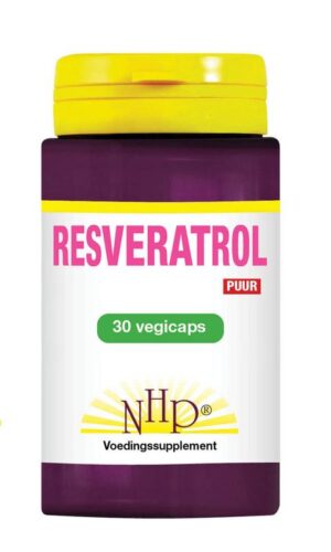 resveratrol 250mg puur, 30 vcaps NHP