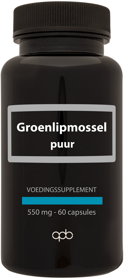 Groenlipmossel Puur 550 mg 60 capsules - APB Holland
