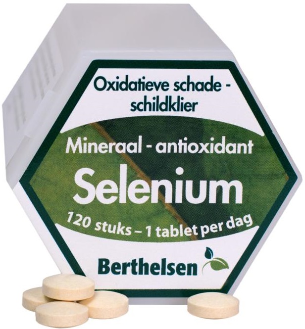 Selenium 120 tabletten - Berthelsen