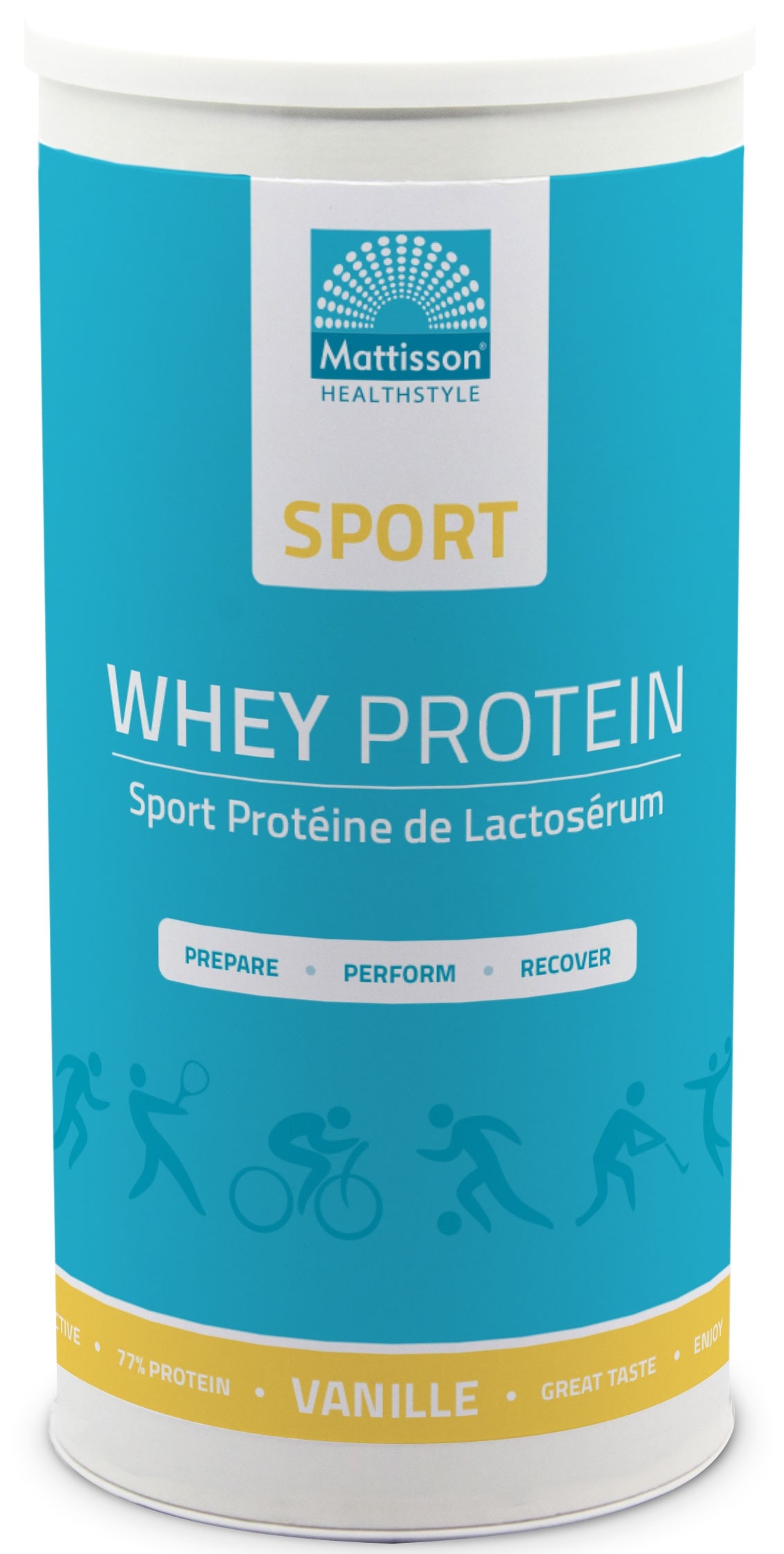 Sport Whey Proteïne Vanille 450 gram - Mattisson