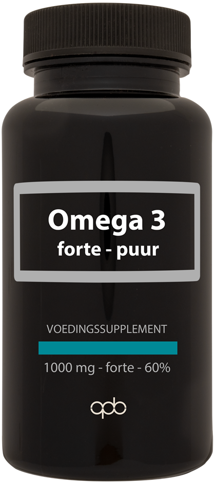 Omega 3 Forte Puur 1000 mg 100 softgels - APB Holland
