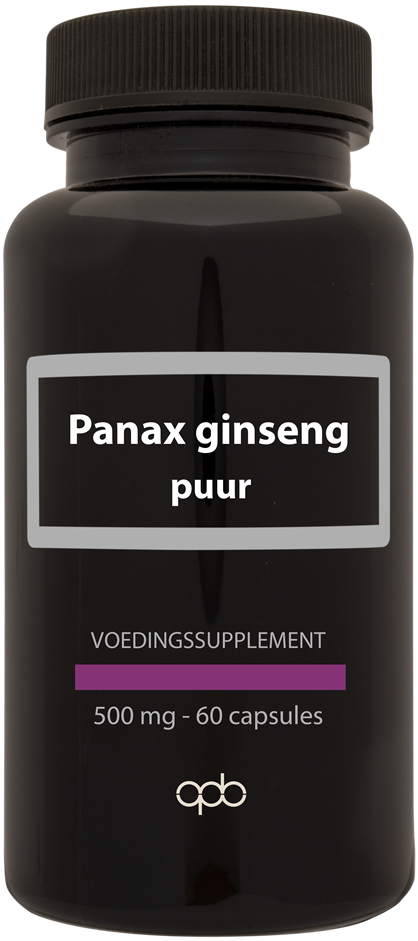 Panax Ginseng Puur 500 mg 60 capsules - APB Holland