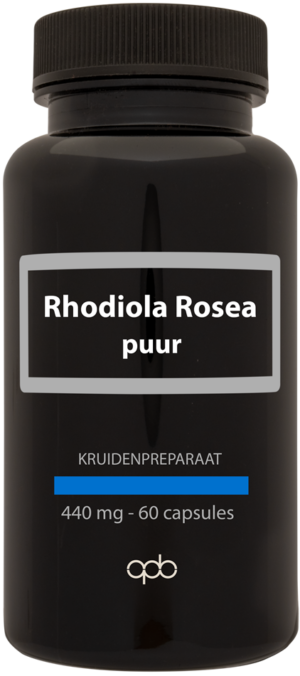 Rhodiola Rosea Puur 440 mg 60 capsules - APB Holland