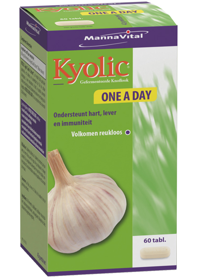 Kyolic One a Day 60 tabletten - Mannavital