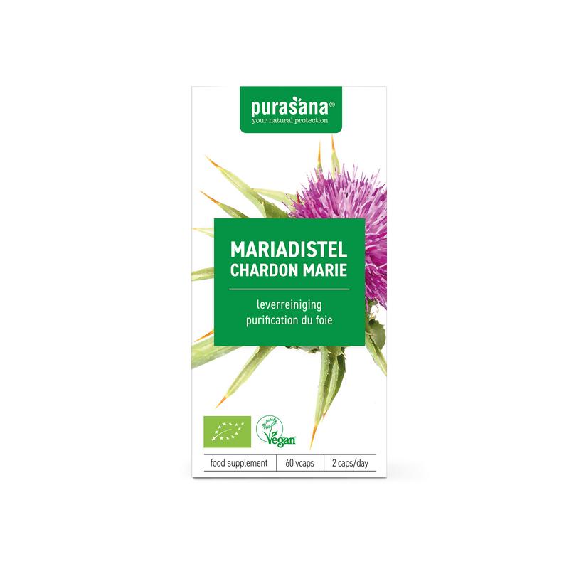 Mariadistel Biologisch 60 capsules - Purasana