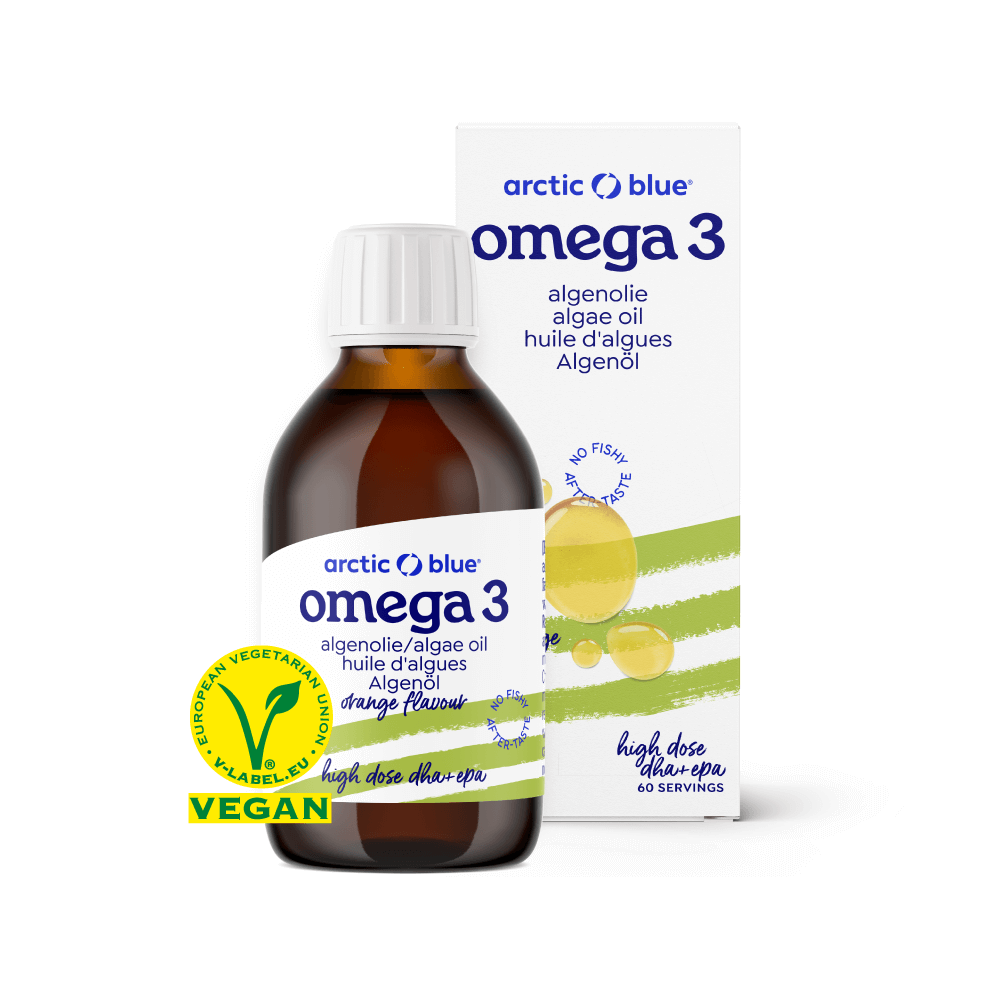 Omega 3 Vegan Algenolie DHA en EPA 150 ml - Arctic Blue