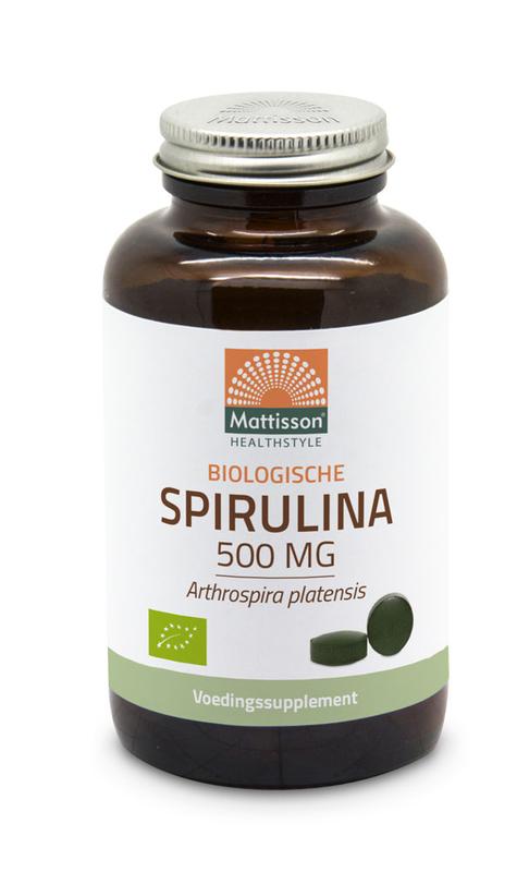 Spirulina Biologisch 240 tabletten - Mattisson