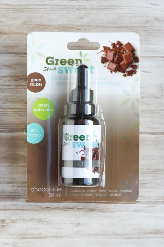 Stevia Druppels met Smaak Chocolade 30 ml - Green Sweet