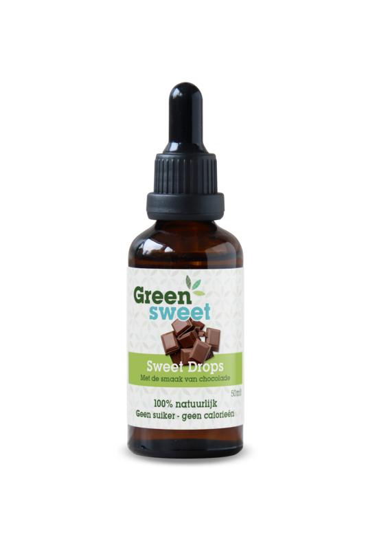 Stevia Druppels met Smaak Chocolade 50 ml - Green Sweet