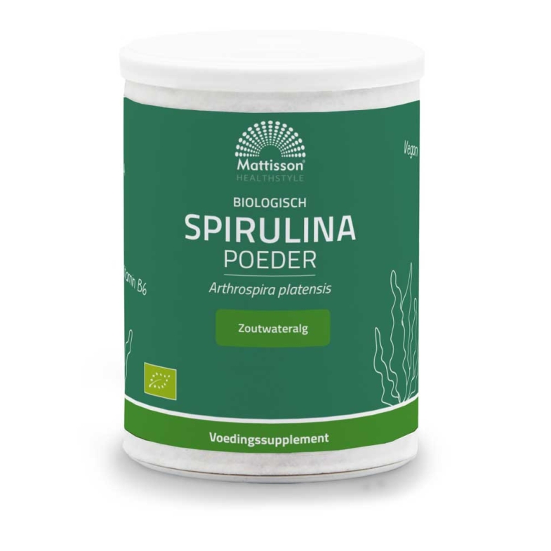 Spirulina Poeder Biologisch 125 gram - Mattisson