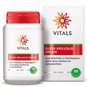Super Krillolie 590 mg 90 softgels - Vitals