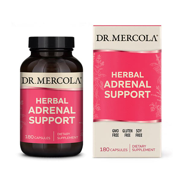Dr. Mercola Herbal Adrenal Support 180 capsules