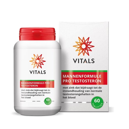 Mannenformule Pro Testosteron 60 tabletten - Vitals