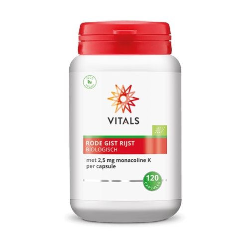 Rode Gist Rijst Biologisch 120 capsules - Vitals