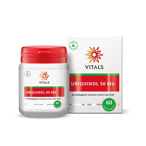 Ubiquinol 50 mg 60 capsules - Vitals