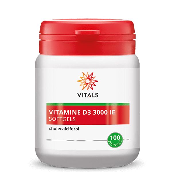 Vitamine D3 3000 IE 100 softgels - Vitals