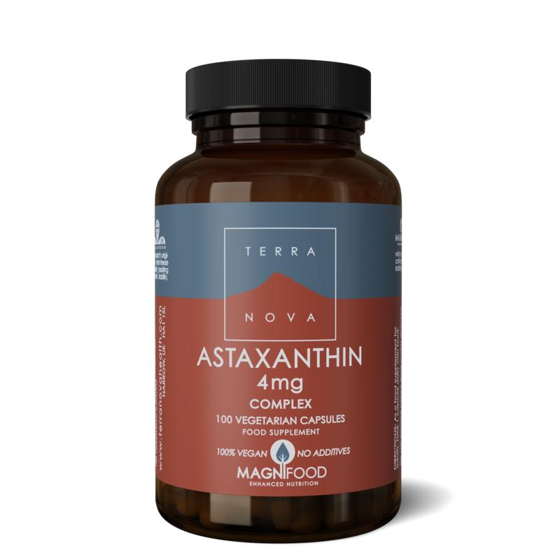 Astaxanthin 4 mg Complex 100 capsules - Terranova
