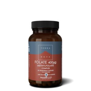 Folate 400 mcg Complex 50 capsules - Terranova