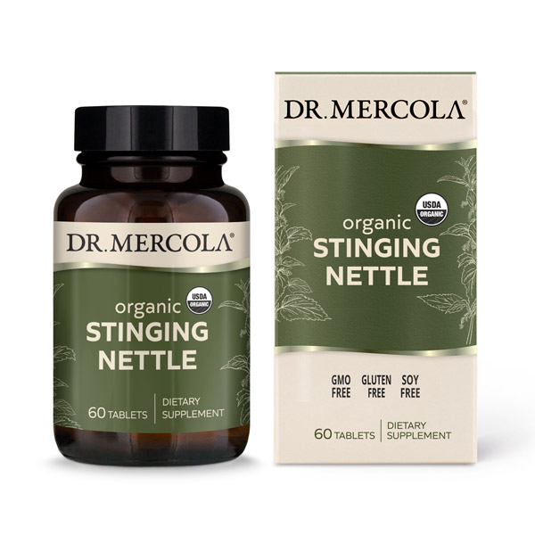 Organic Stinging Nettle 60 tabletten - Dr. Mercola
