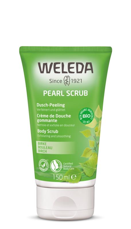 Berken Pearl Scrub Douchecreme 150 ml - Weleda