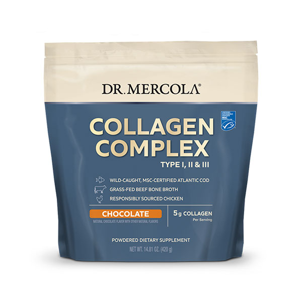 Collagen Complex Powder Chocolate 420 gram - Dr. Mercola