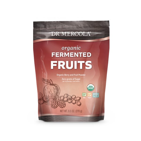 Organic Fermented Fruits Powder 270 gram - Dr. Mercola