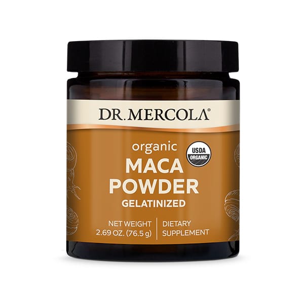 Organic Maca Powder 76,5 gram - Dr. Mercola