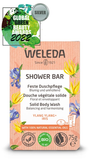 Shower Bar Ylang Ylang Iris 75 gram - Weleda