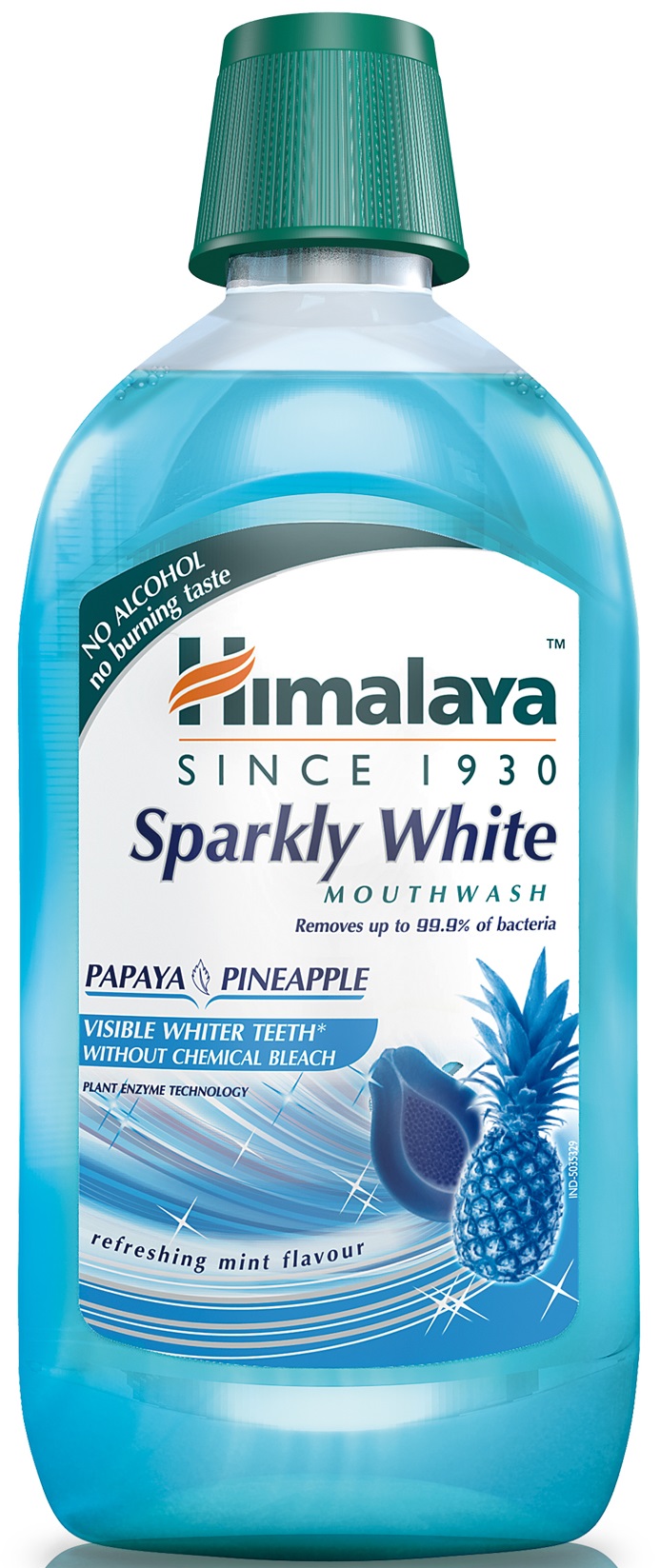 8901138845384 Sparkly White Mondwater 450 ml - Himalaya