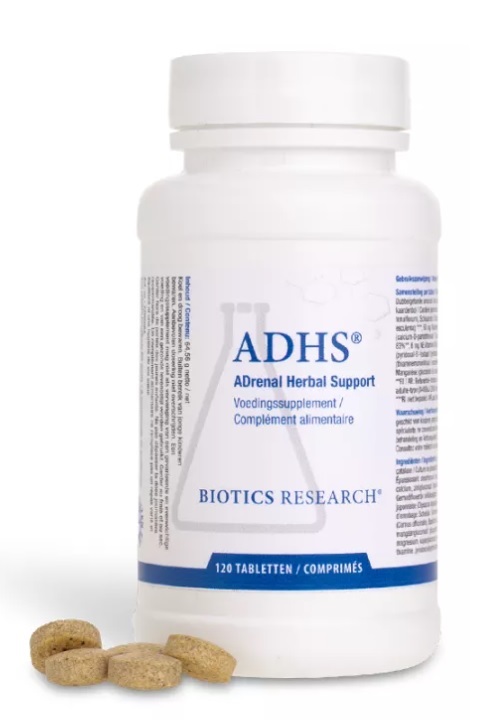 ADHS Adrenal Herbal Support 120 tabletten Biotics