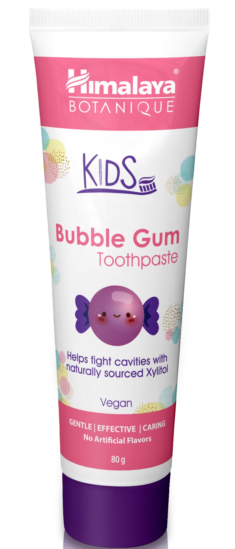 Botanique Kids Tandpasta Bubble Gum 80 gram - Himalaya