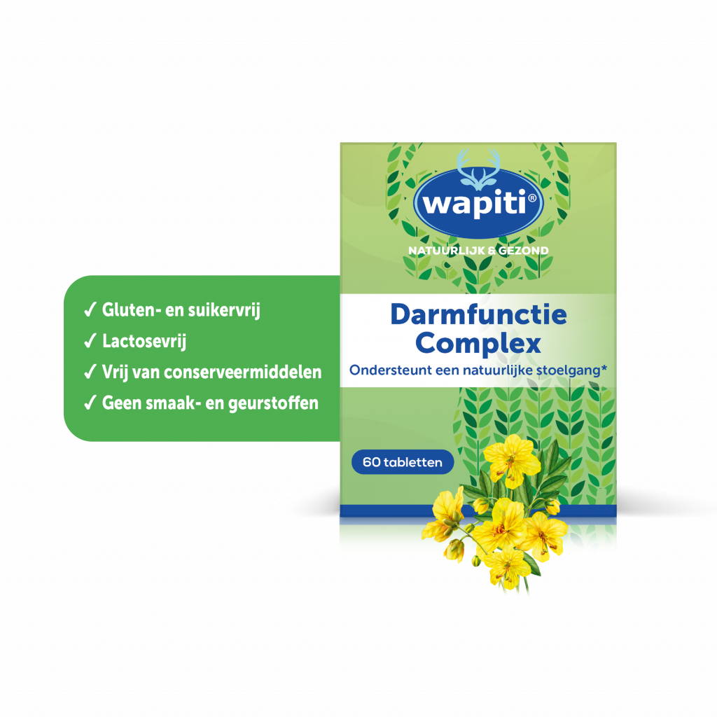 Darmfunctie Complex 60 tabletten - Wapiti